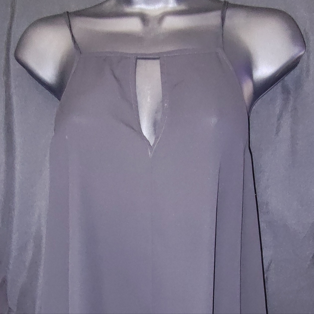 Black Express Tank with cut out